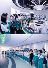 校企联合丨广州开元学校科普研学团参观搏就是人生(中国)时凯龙尊生物！